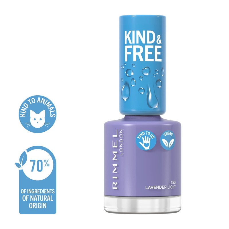Rimmel K & F Nail153 Lavender Light