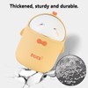 DYOUen Mini Trash Bin with Lid - Cute Cartoon Trash