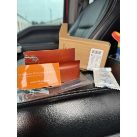 Rolodex Sanford Solid Wood Business Card Holder New Old Stock Very Classy 23330