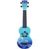 Mahalo Ukuleles Mahalo Designer Series Ukulele, Right Handed, Blue Burst,