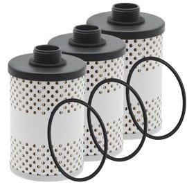 Hoypeyfiy 496-5 Fuel Tank Filter Element with Water Block, Replacement for Fuel Tank Filter 496 and 496-3/4, 30 Micron, with Protective Sheet (3)