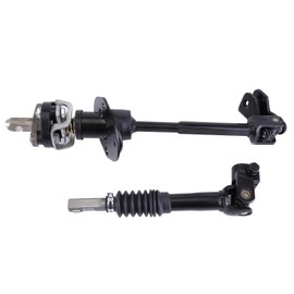 Aublinto 19256702 25900714 Lower and Intermediate Steering Shaft Column w/U-Joint Fit for Hummer H3 2006-2010 H3T 2009-2010 Steering Gear Coupling Shaft Assembly Automotive Steering Columns