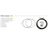 Jagwire Kit universal de freno deportivo (Hyper), negro