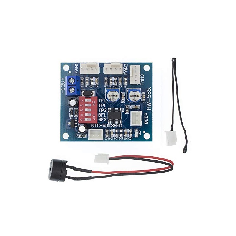 DC 12V 5A PWM PC CPU Fan Temperature Control Speed