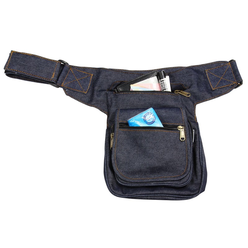 Freak Scene Kurt Blue Jeans Belt Bag Waist Bag