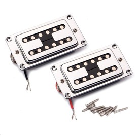 Alnicov 2PCS Guitar Sealed Humbucker Pickups Pick-ups Dual Coil for LP Electric Guitars with Mounting Screws