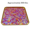 Yuvori 0.5kg Square Crystal Mosaic Tiles 1cm DIY for Bathroom,