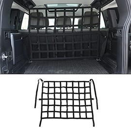 CHEYA Pet Restraint Net Dog Fence Car Backseat Divider Vehicle Gate Cargo Area Travel Trunk Mesh Net Screen for Land Rover Defender 110 2020 2021 (Style A)