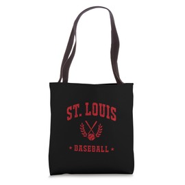 Saint Louis Baseball Vintage Gameday Retro Baseball Lover Tote Bag