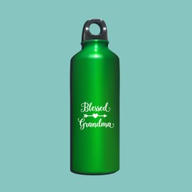 AzQuest Blessed Grandma Decal Vinyl Car Sticker | Cars Trucks Vans Walls Laptop | White | 6 inches | AZQ229