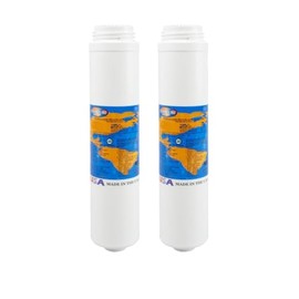 IPW Industries Inc-Omnipure - (Q5628) - 12" x 2.5" Q-Series Twist Off T28 GAC Filter 2 Pack