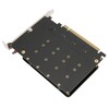 M.2 PCIE Adapter PCIe 4.0 X16 to 4 Port M.2