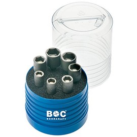 'BOHRCRAFT RST7/SW Magnetic Nut Setter, 7, 8, 10, 12, 13, 1/4 ", 3/8/7 Piece/6500 14 30007