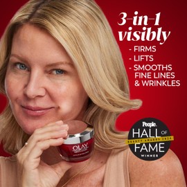 Olay Olay Face Moisturizer, Regenerist Micro-Sculpting Cream for Women, Fragrance-Free - Hydrating, Anti-Aging, Anti-Wrinkle, Firming Skin Care - Hyaluronic Acid, Niacinamide, Amino Peptides, 1.7 Oz