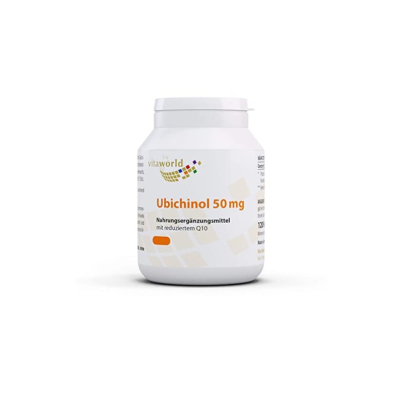 Ubichinol 50 mg capsules