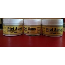 PIEL SANA 4 PACK PIEL SANA ANTI ITCH & SKIN BRIGHTENING CREAM /CREMA  BLANQUEADORA
