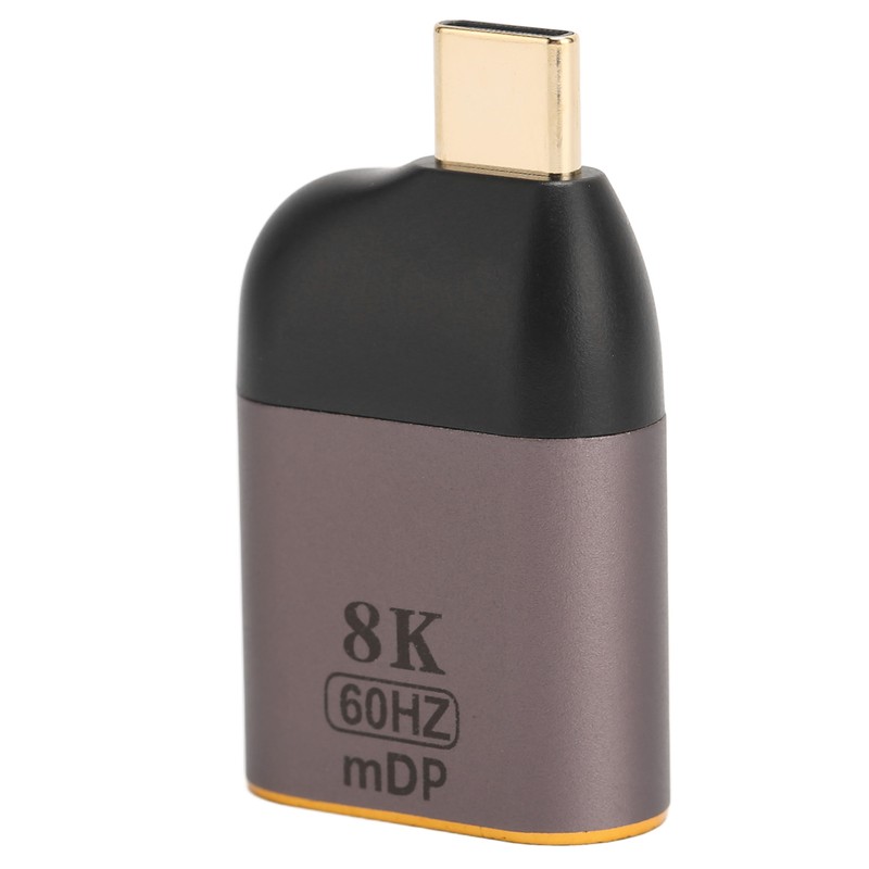 USB C to DisplayPort Adapter 8K 60Hz Aluminum Alloy Plug