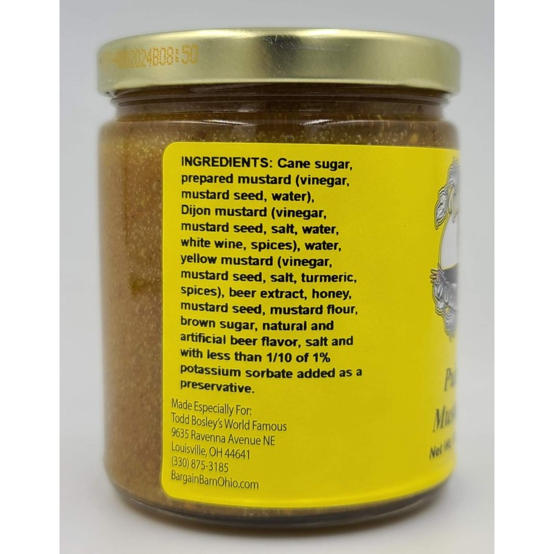 Todd Bosley's World Famous Pub Beer Mustard Dip