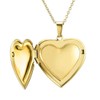 Stainless Steel Heart Shaped Locket Style Statement Party Wedding Promise