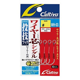 Owner WH-03 Throwing Hook Wire Core Single 4