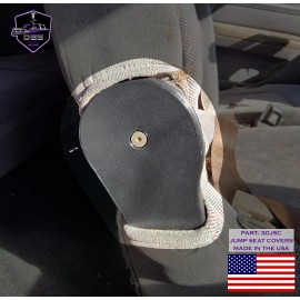 OBS3D 1994 - 1997 Ford Jump Seat Hinge Cover set. 3D Printed! New!