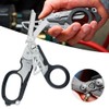 Emergency Response Shears Glass Breaker Multifunctional Portable Scissors