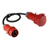 CEE Adapter High Current 1 m 16 A Male to