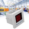 Intelligent Digital Voltmeter 3 Phase White ABS Flame Retardant Electricity