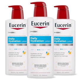 Eucerin Daily Protection SPF 15 Moisturizing Body Lotion for Unisex Body Lotion 16.9 oz