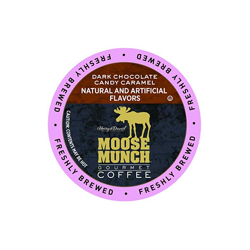 Moose Munch Coffee in Single Serve Cups for use with