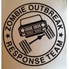 Zombie Outbreak Response Unit - International Scout - Vinyl sticker