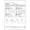 Butterick Schnittmuster, Leinen, Mehrfarbig, ZZ (LRG-XLG-XXL)