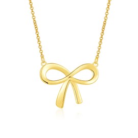 Rajputana Gold Bow Earrings Necklace Jewellery for Women, Ribbon Tassel Bowknot Necklaces Statement Valentine Jewellery Gifts