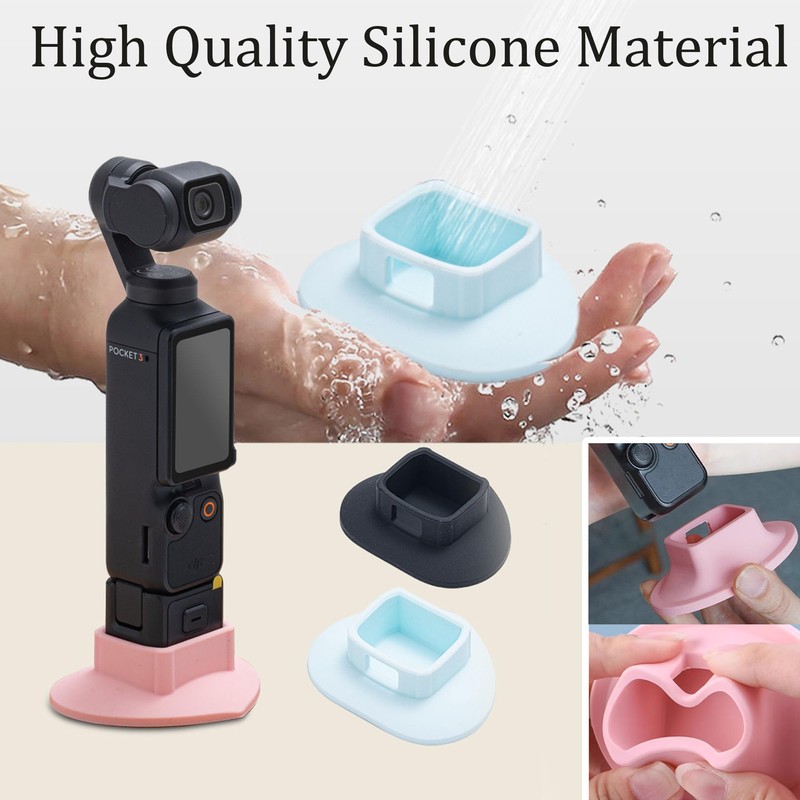 PCTC Silicone Non-Slip Desktop Mount Compatible with DJI Osmo Pocket