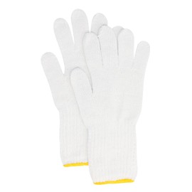 Otafuku Glove WW-942 Work Gloves, Wrist Length, 7 Gauge Tokubo, Approx. 28.1 oz (800 g) / Dozen, Free Size, White