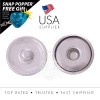 Unbranded DIY Snap Ginger Snap Button Blank Base Flat Interchangable