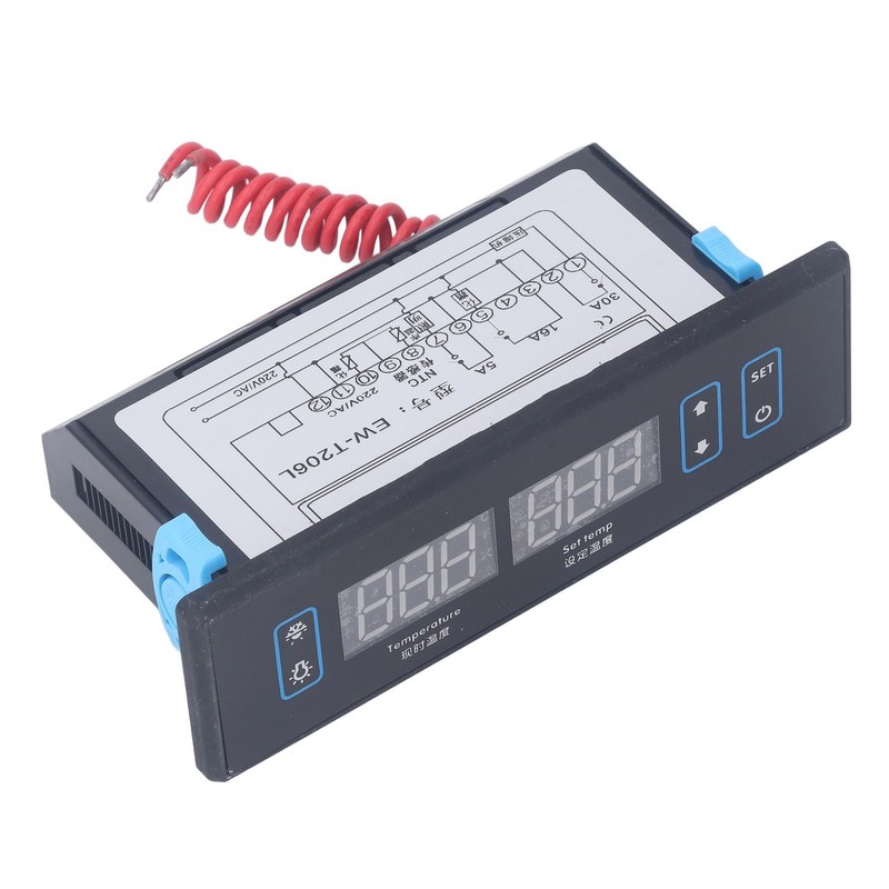 Digital Display Thermostat with Dual Sensors PID Temperature Controller for