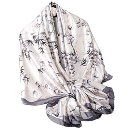 Hioyiwse Shawl Scarf For Women Lightweight Scarves Floral Pattern Formal Evening Dressesformal Shawl Summer Wraps Fashion Present E18