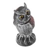 Owl Decoy Plastic Striped Small Shakeable Waterproof Vivid Shape Fake
