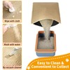 Cat Litter Box Mat-Super Large 47''x36'' Litter Trapping Mat for