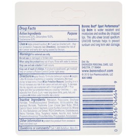 Banana Boat Sunscreen Sport Performance Broad Spectrum Sun Care Sunscreen Lip Balm - SPF 50, 0.15 Ounce (Pack of 24)