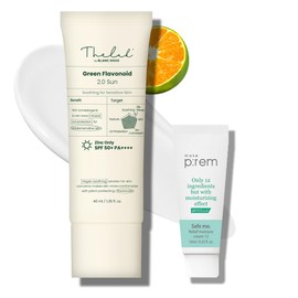 The Lab Mineral 100% Zinc SPF 50 Sunscreen Face & Body Hydrating Moisturizing Reef Friendly Korean Beauty - Green Flavonoid 2.0 Sun By Blanc Doux | THE LAB BY BLANC DOUX