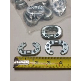 Unbranded 1 pack of 10 Chain 3/8" Connecting Link 2750 LB W.L.L Hammer C-link 33927