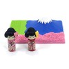 Mt. Fuji and Maiko Blister Pack Funny Erasers