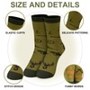 OEAGO Stocking Fillers for Men，Christmas 9-11 Funny Socks for Men
