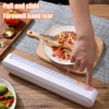 Cling Film Dispenser Cling Film Cutter Refillable Plastic Wrap Dispenser