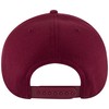 Joe's USA Koloa Surf Thruster Patch Logo Solid Snapback Hat-Maroon
