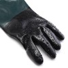 Jewboer 23.6" Rubber Sandblast Cabinet Gloves,Sandblasting Sand Blaster Gloves for