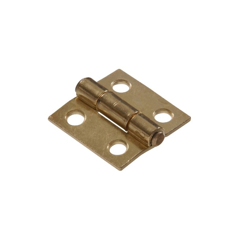Hardware Essentials 851730 Light Narrow Door Hinges and Fixed Pin