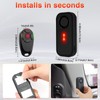 NineLeaf Car Alarm System with Remote –113dB Wireless Anti Theft
